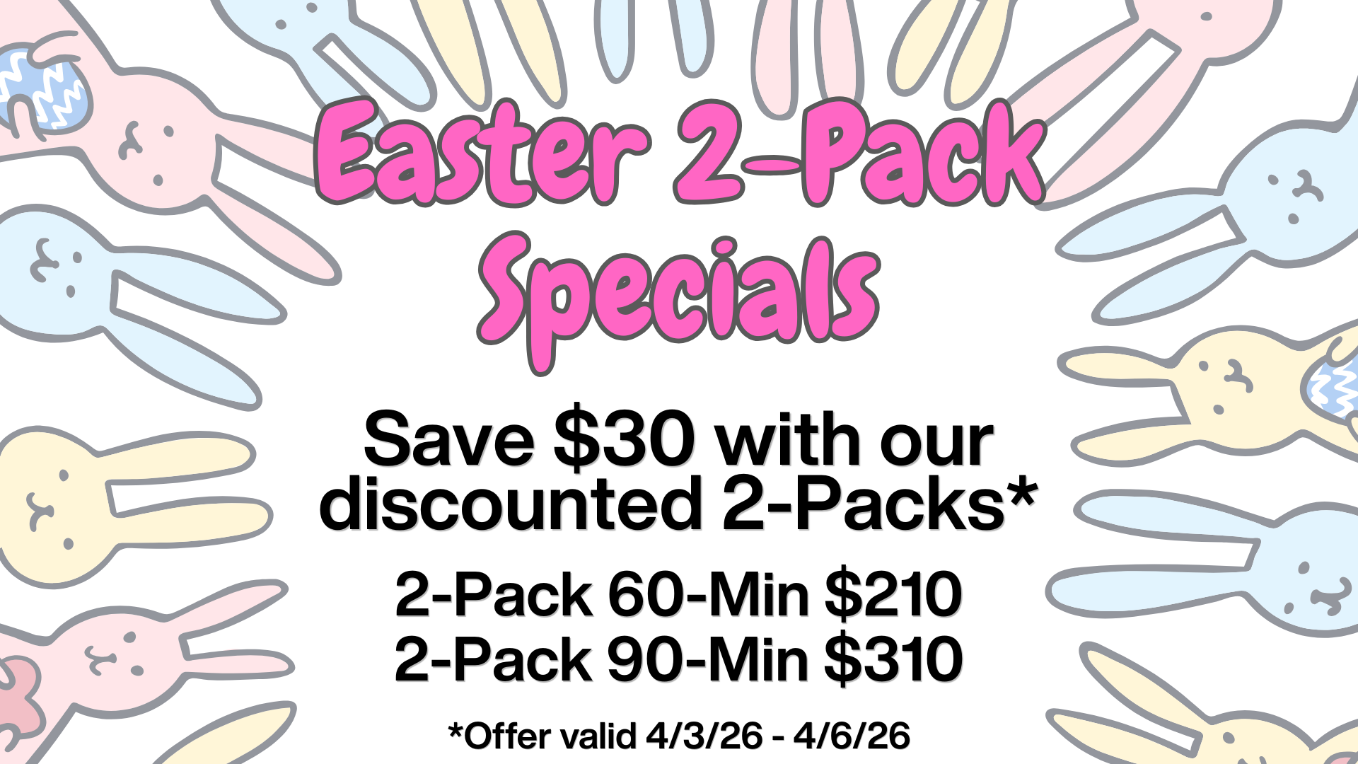 April Newsletter Easter 2 Pack